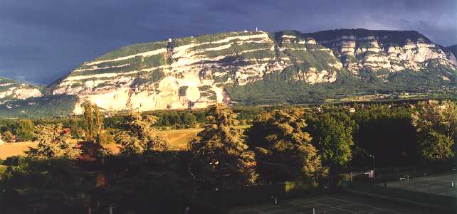 [Saleve after the rain.]