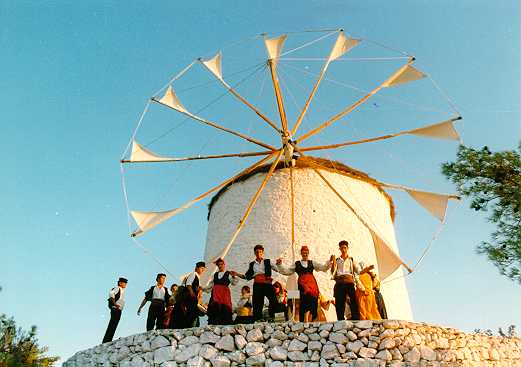 [A restored windmill]